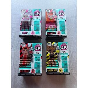 LOL Surprise JK QUEEN BEE Mini Fashion Doll - Diva Neon Q.T. Queen Bee M.C. Swag
